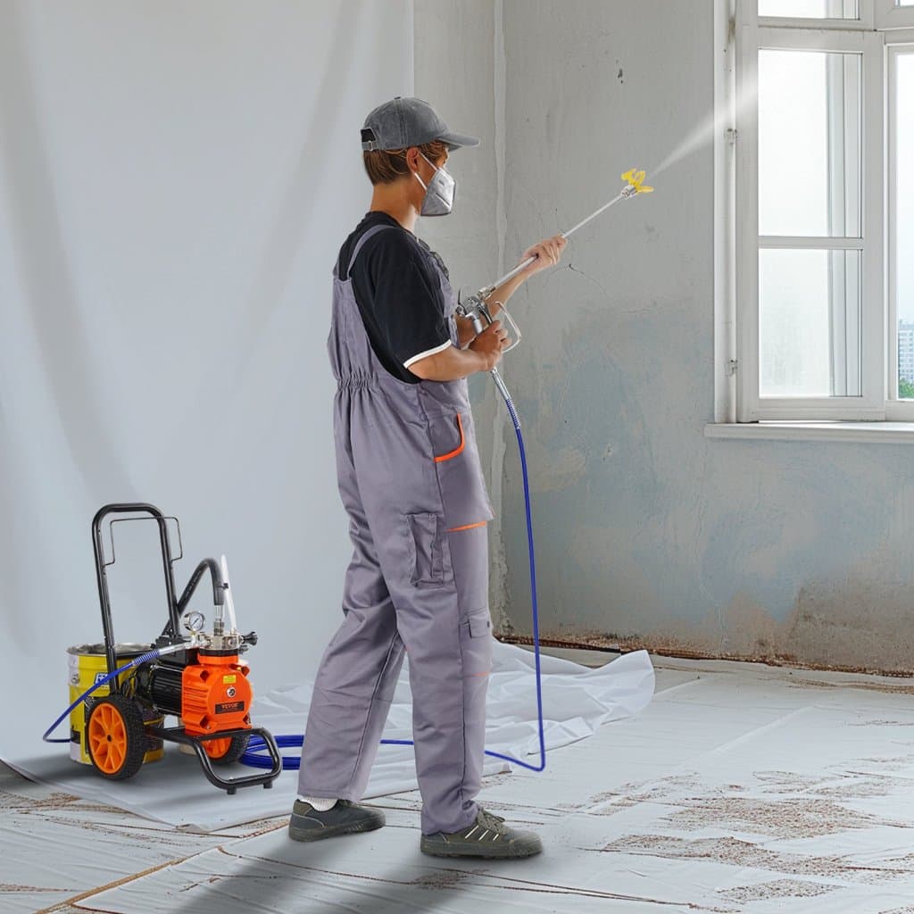 Bezpowietrzny pistolet do malowania, membranowy pistolet do malowania, elektryczny bezpowietrzny pistolet do malowania 1100 W