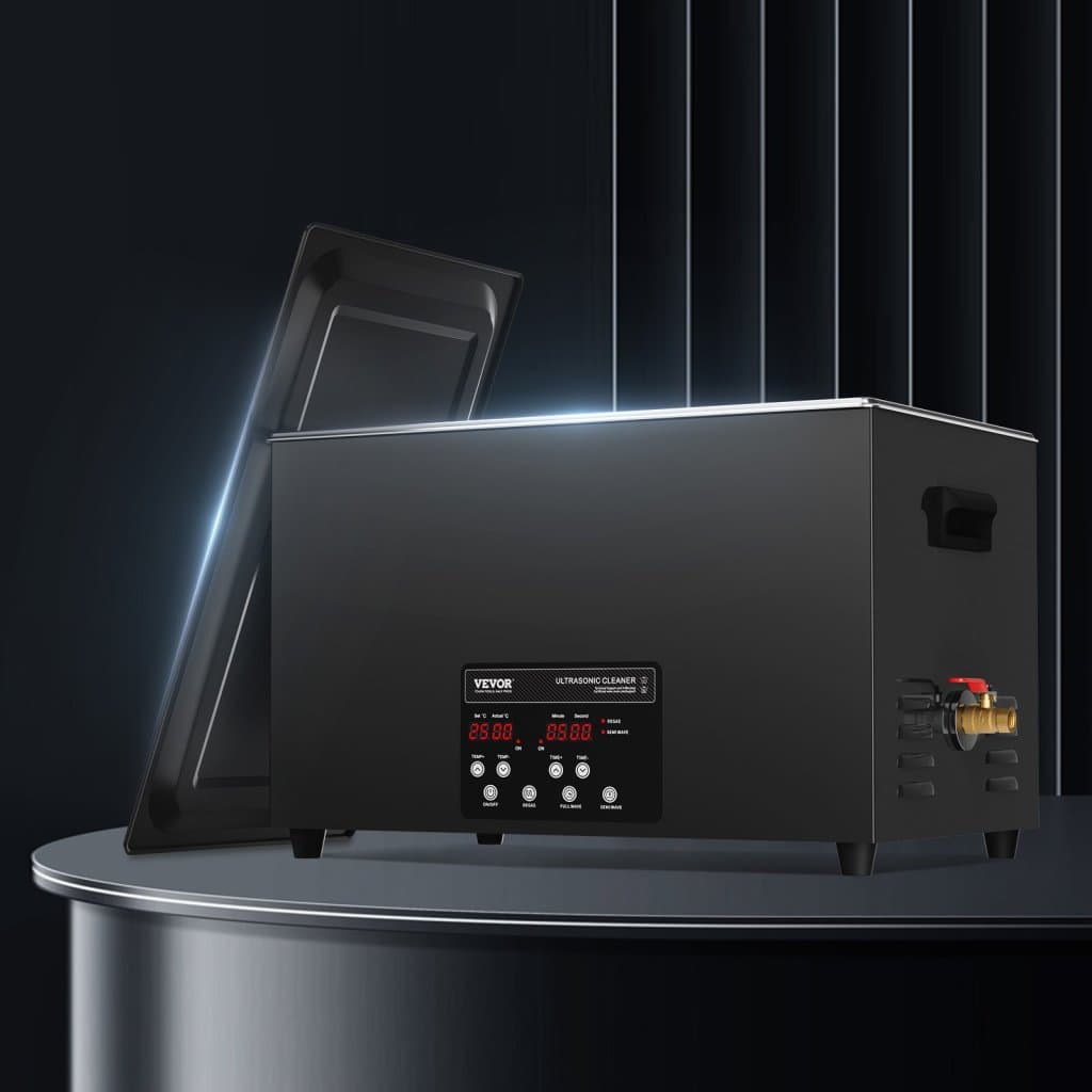 Myjka ultradźwiękowa 30L 600W czarna