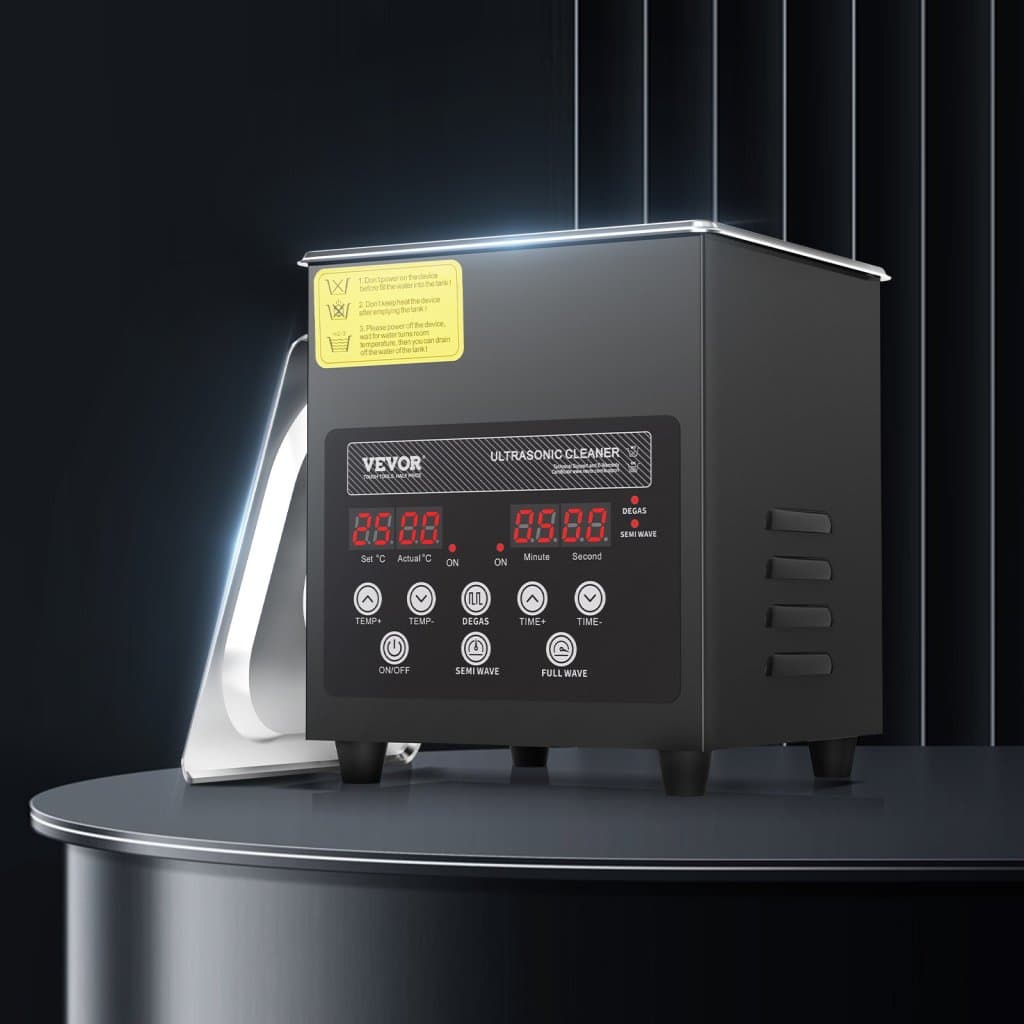 Myjka ultradźwiękowa 2L 60W czarna