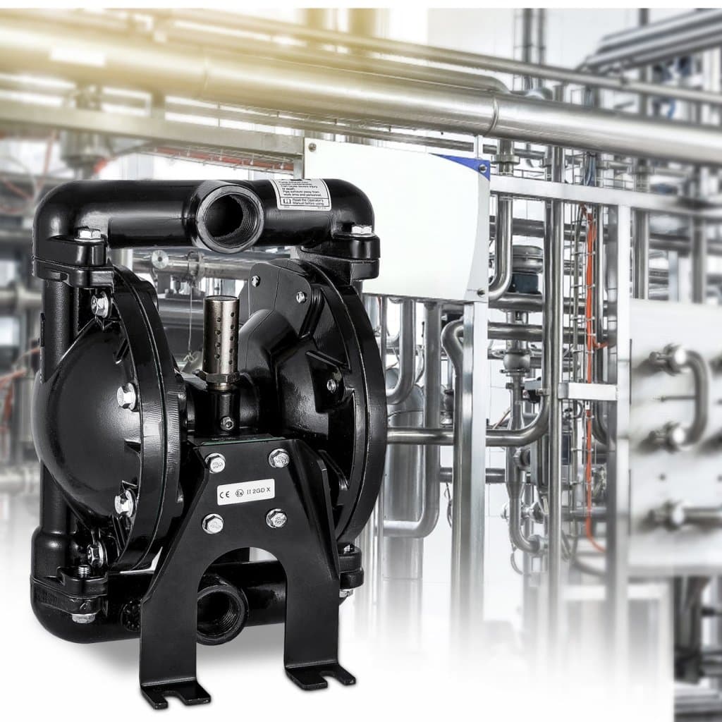 Pompa pneumatyczna z podwójną membraną QBY4-25L F46 35 GPM, wlot i wylot 1 cal