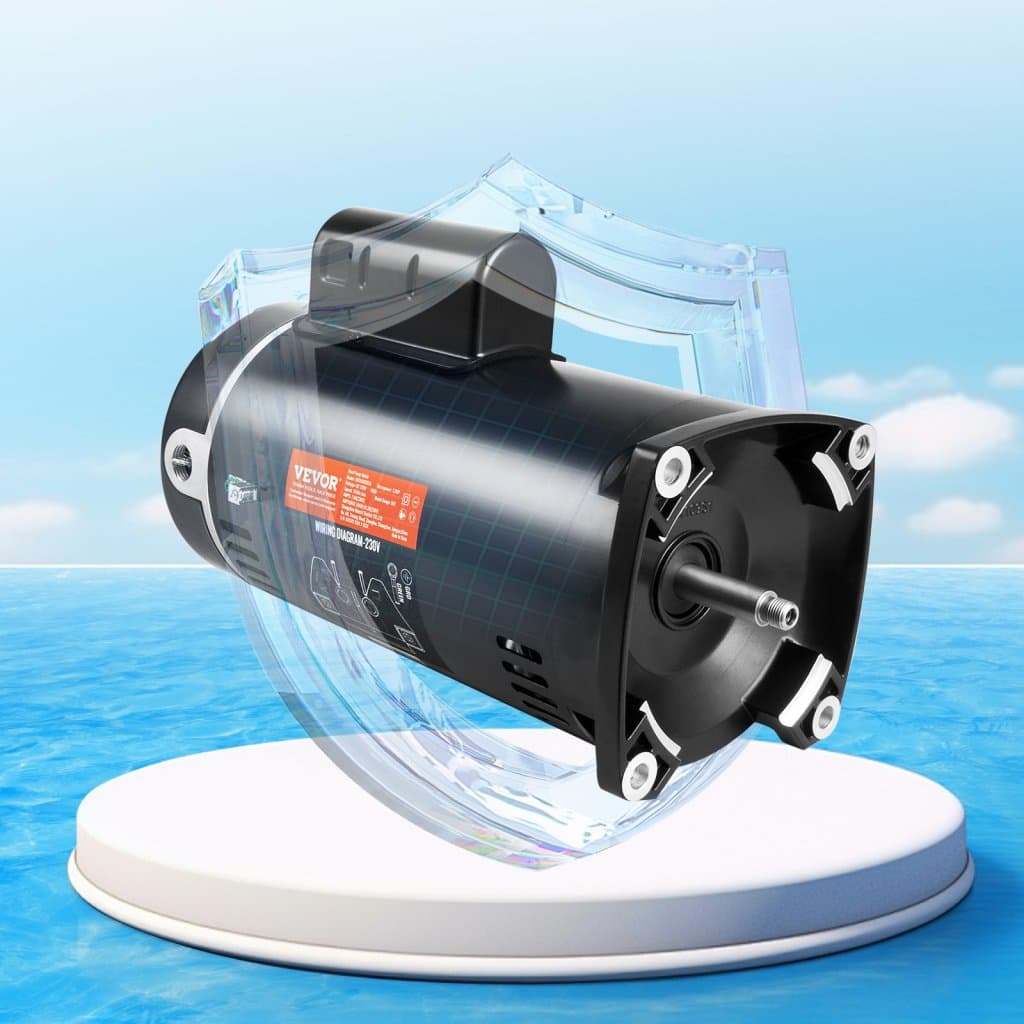 Motor bazénového čerpadla 2HP 230V 60Hz 7,8A 56Y 3450 ot./min. Kondenzátor 50μF/250V