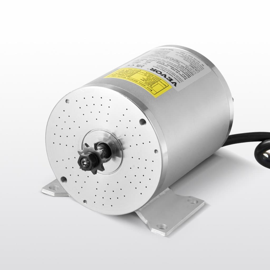 Sada elektrického bezkartáčového stejnosměrného motoru 3000 W 72 V 4900 ot./min s regulátorem otáček
