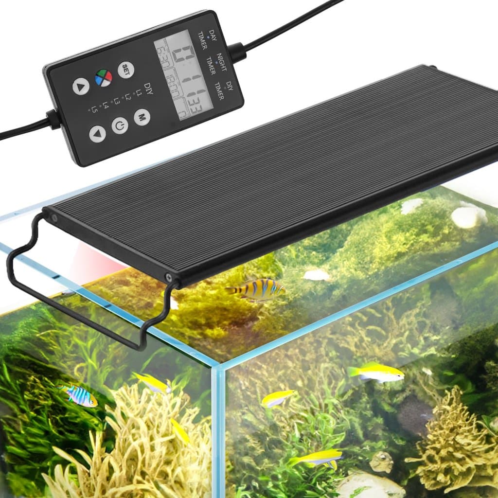 Pełnospektralne światło akwariowe i monitor LCD do akwarium słodkowodnego 12"-18" 14W