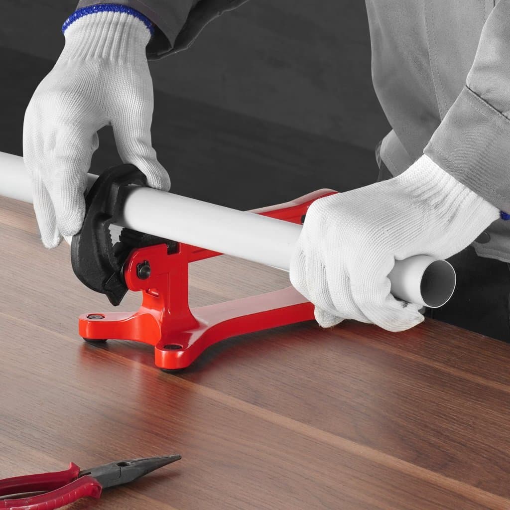 Przenośny, lekki imadło do rur aluminiowych o zakresie od 1/8" do 1-1/2"