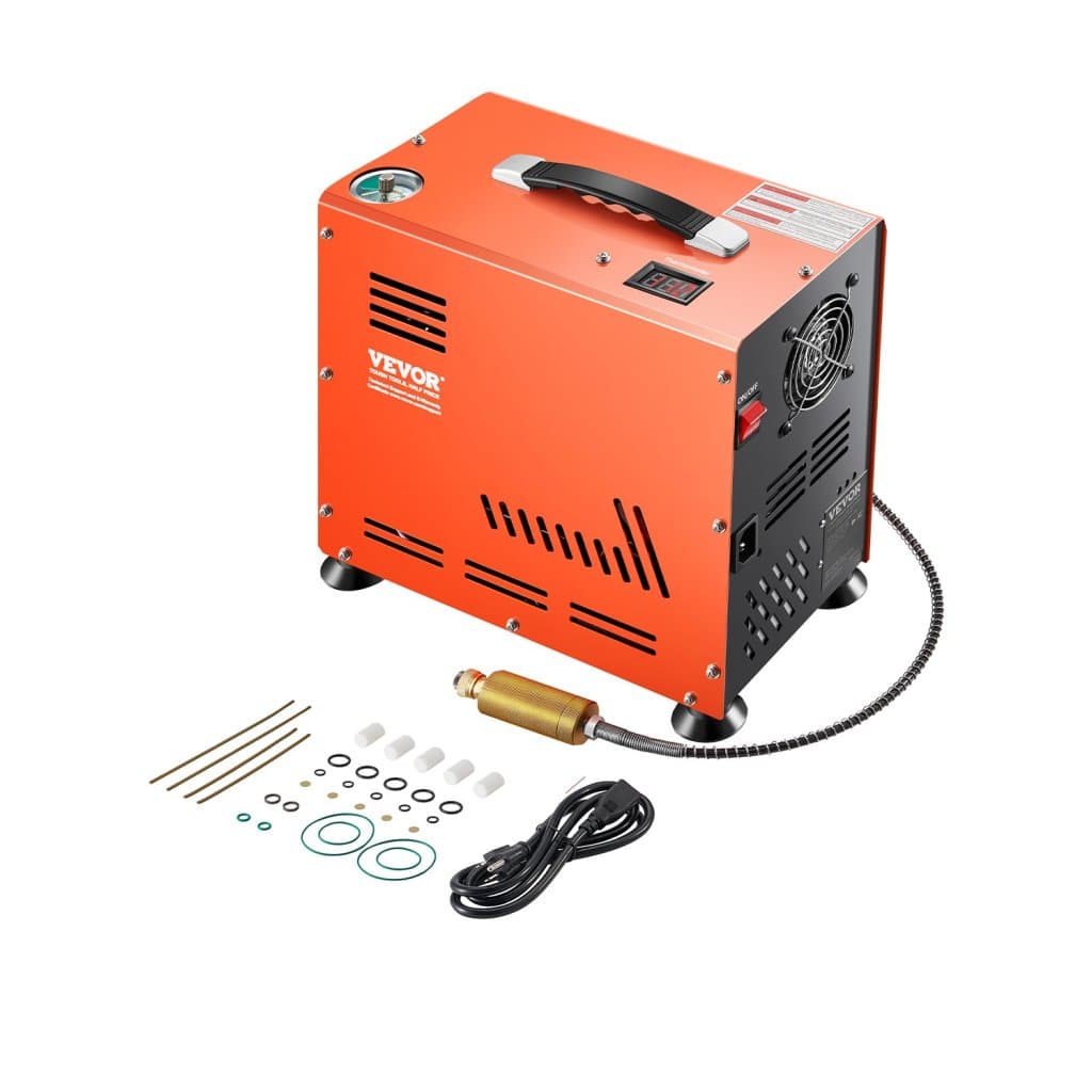 Kompresor powietrza PCP Kompresor powietrza PCP 800 W z podwójnym cylindrem 4500 PSI/30 Mpa