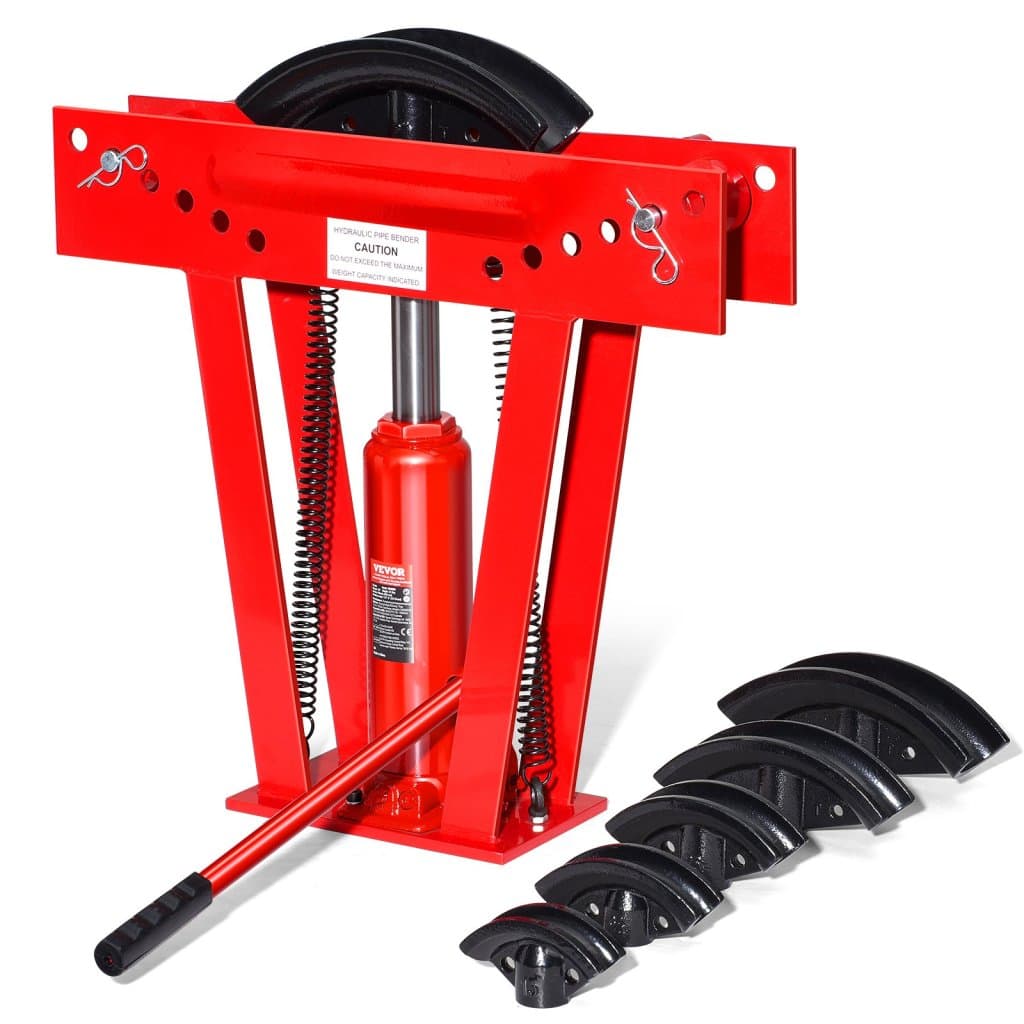 Hydrauliczna giętarka do rur, ręczna giętarka do rur o nacisku 12 ton z 6 matrycami