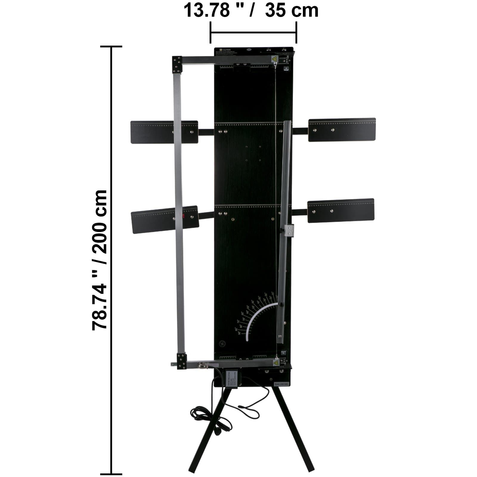 Maszyna do cięcia styropianu 42 cm, maks. grubość cięcia, przecinarka do pianki 134 cm, maks. długość cięcia, przecinarka do pianki z gorącym drutem 0-90°, przecinarka do styropianu, sześć drutów grzewczych ze stojakiem do cięcia pianki, perłowa bawełna