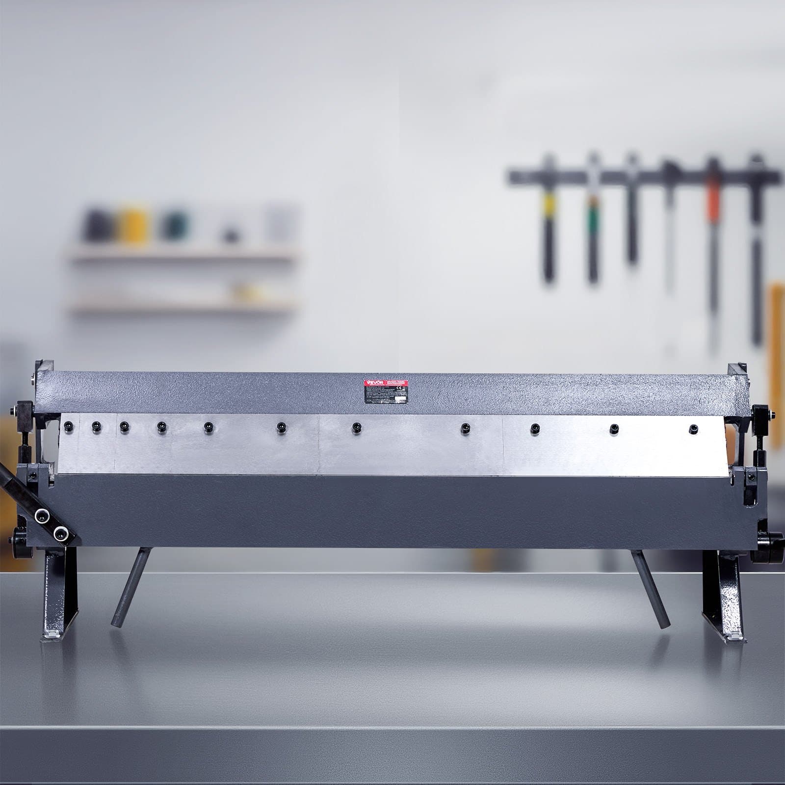 Zaginarka do blachy 36 cali/910 mm Szerokość gięcia Zaginarka skrzynkowa 0-135° 16 Ga Zaginarka do blachy 6 palców