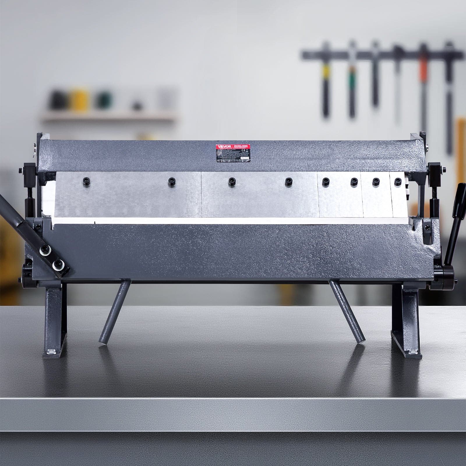 24-calowa prasa krawędziowa 0-135° 16 Ga, prasa krawędziowa do blachy, 5 palców