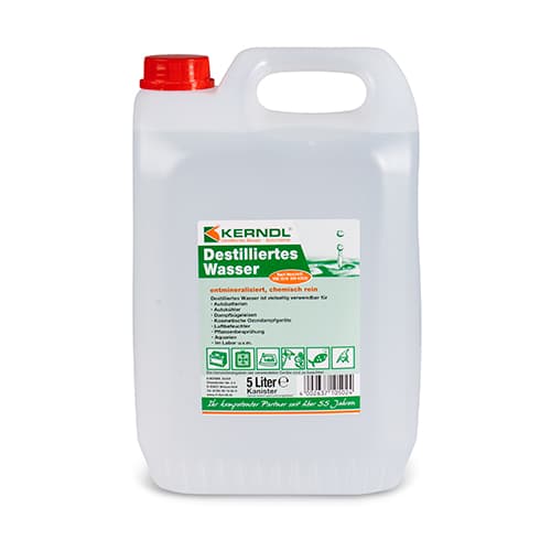 Woda destylowana, kanister 5 litrów