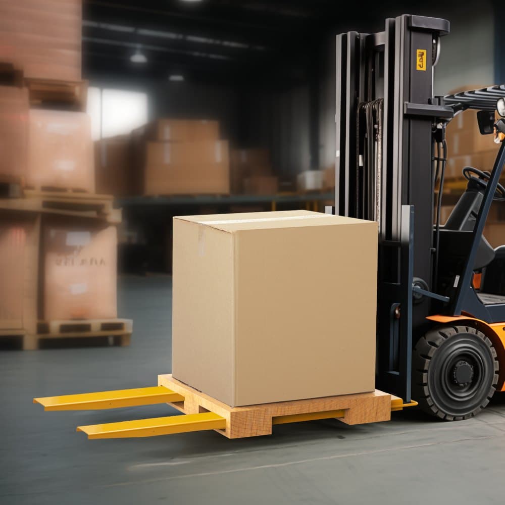 Przedłużki do wideł paletowych, długość 1820 mm, szerokość 115 mm, wytrzymałe przedłużki do wideł ze stali węglowej do wózków widłowych, 1 para przedłużek do wózków widłowych, osprzęt do wideł przemysłowych do wózków widłowych, żółte