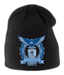 Czapka zimowa dziecięca Orli herb Manchester City miejska siła, tradycja i duma