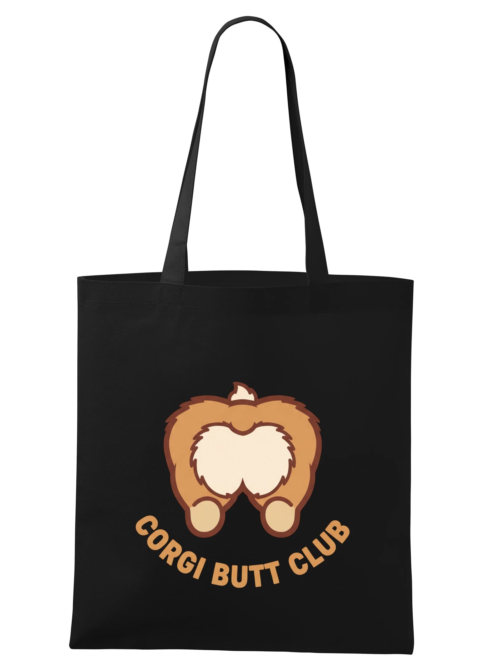 Torba na zakupy Uroczy Corgi Butt Club dla fanów pięknych pupci