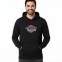 Bluza z kapturem Mustang legendarny amerykański muscle car retro profil siła i styl