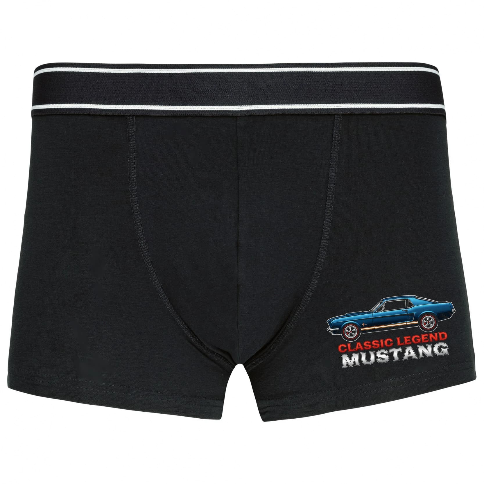Bokserki Kultowy Classic Mustang Legendarny Profil Boczny dla Kolekcjonerów i Pasjonatów