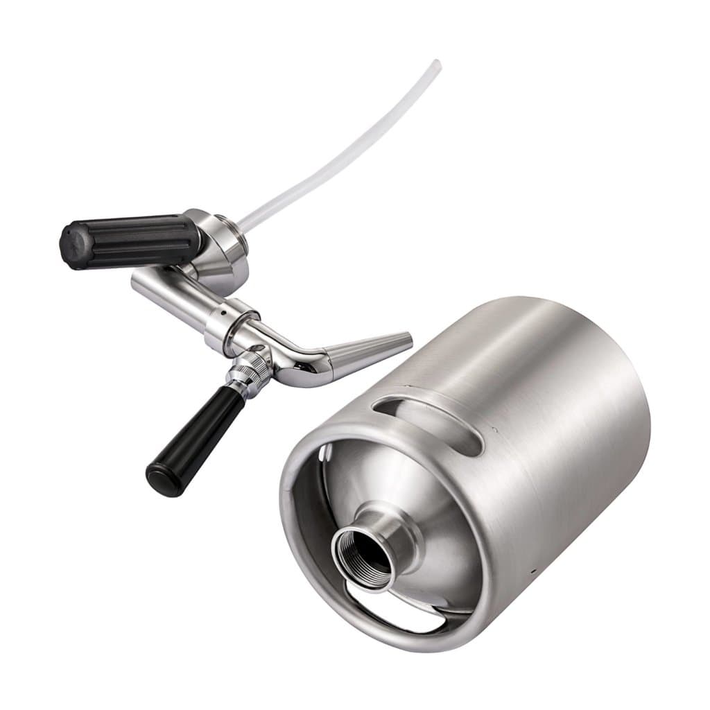 Ekspres do kawy Nitro Cold Brew 2L Ekspres do kawy Nitro Brew ze stali nierdzewnej Ekspres do kawy Nitro przenośny ekspres do kawy Cold Brew ze szczotkami zestaw do domowego parzenia kawy