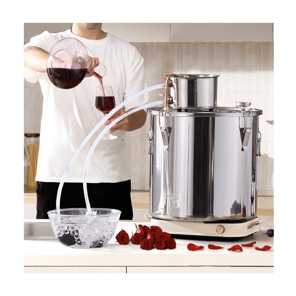 Moonshine Still 13 Gal Woda Alkohol Destylator Zestaw do Parzenia Stal Nierdzewna