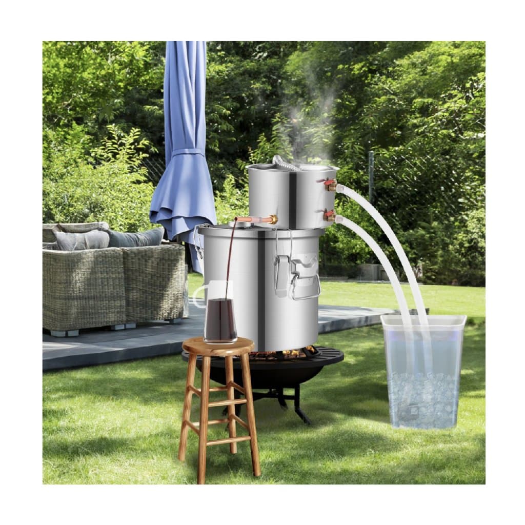 Destylator alkoholu Moonshine Still Water 3 galony ze stalową pompą wodną