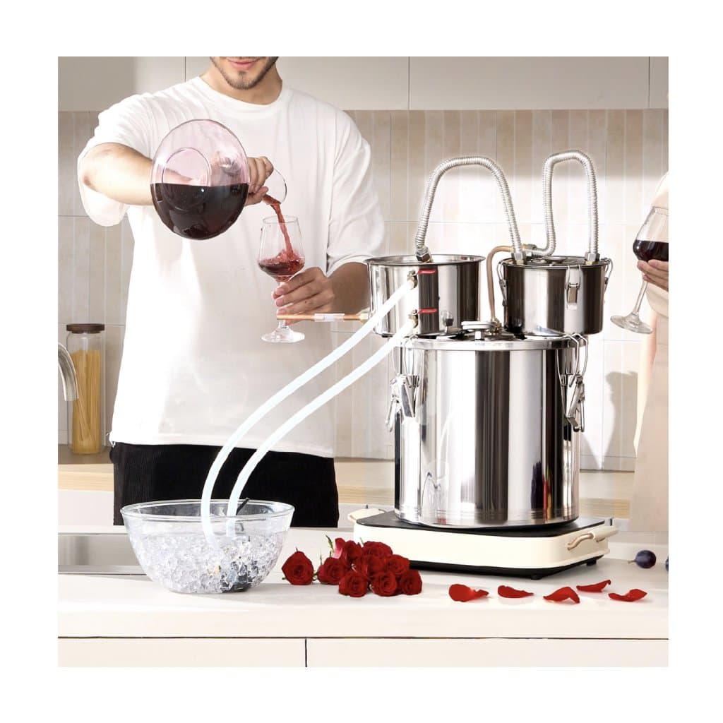 Destylator alkoholu Moonshine Still Water 5Gal z beczką Thumper i pompą wodną 8W