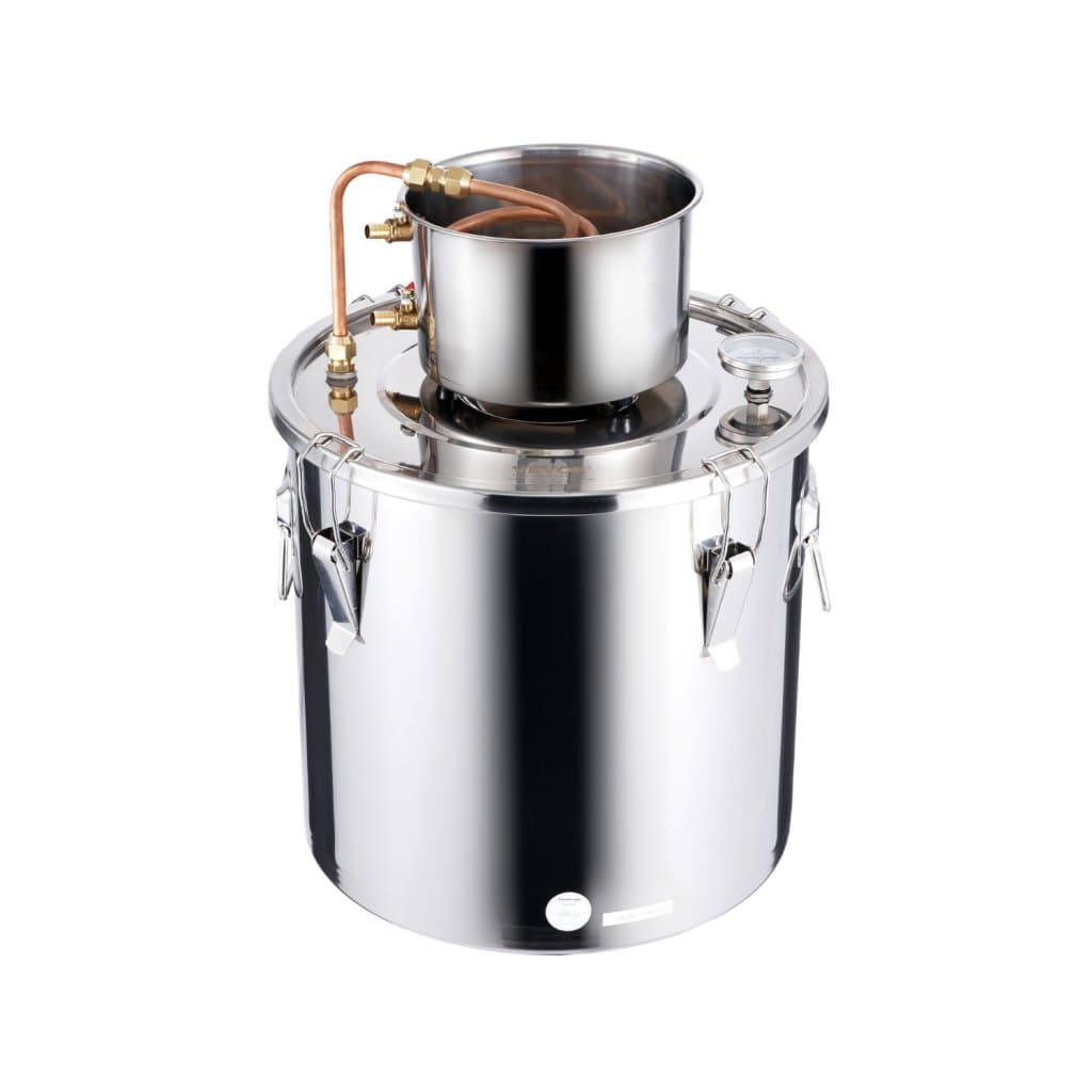 Moonshine Still 8 Gal Woda Alkohol Destylator Zestaw do Parzenia Stal Nierdzewna