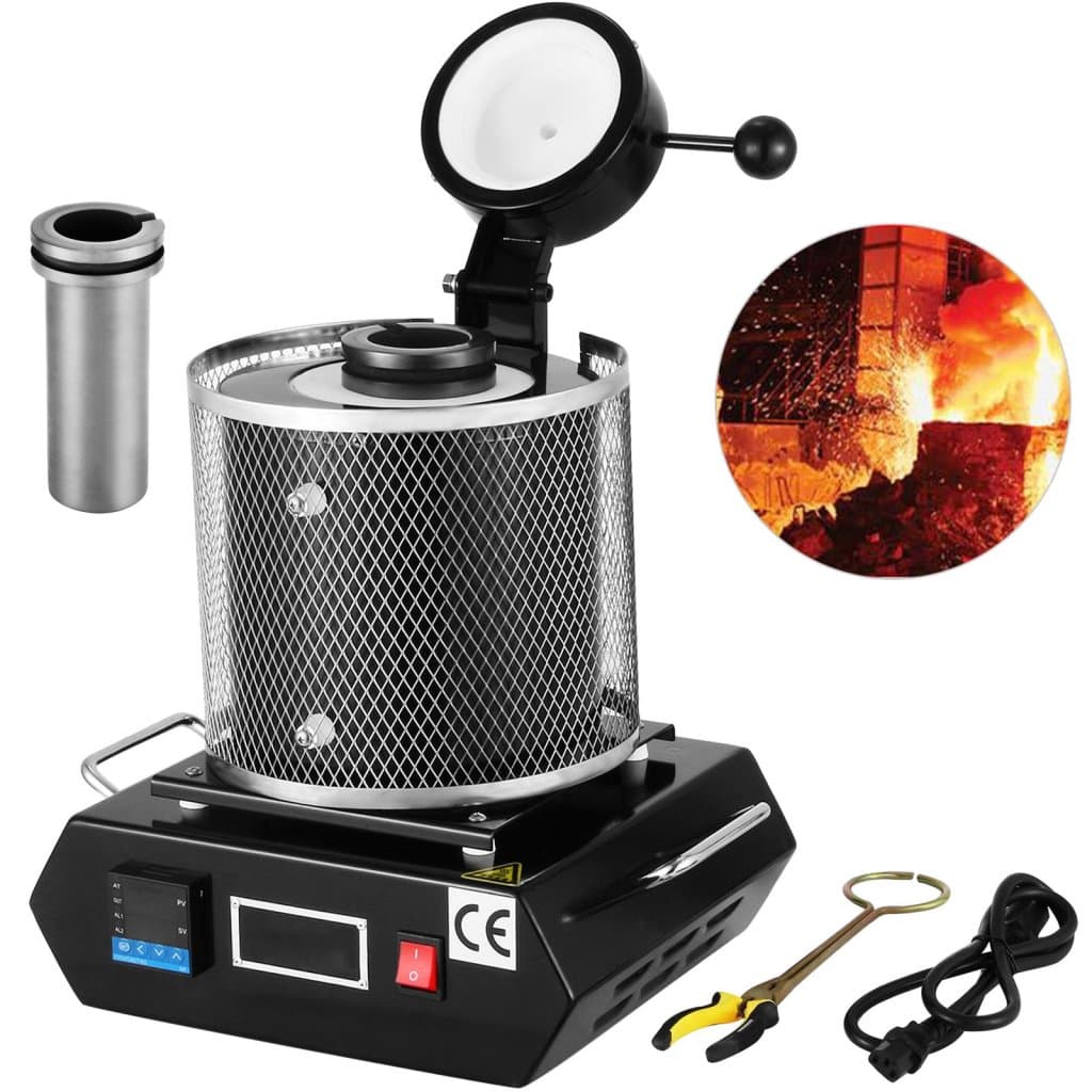 Cyfrowy piec do topienia 1150℃ do rafinacji odlewów