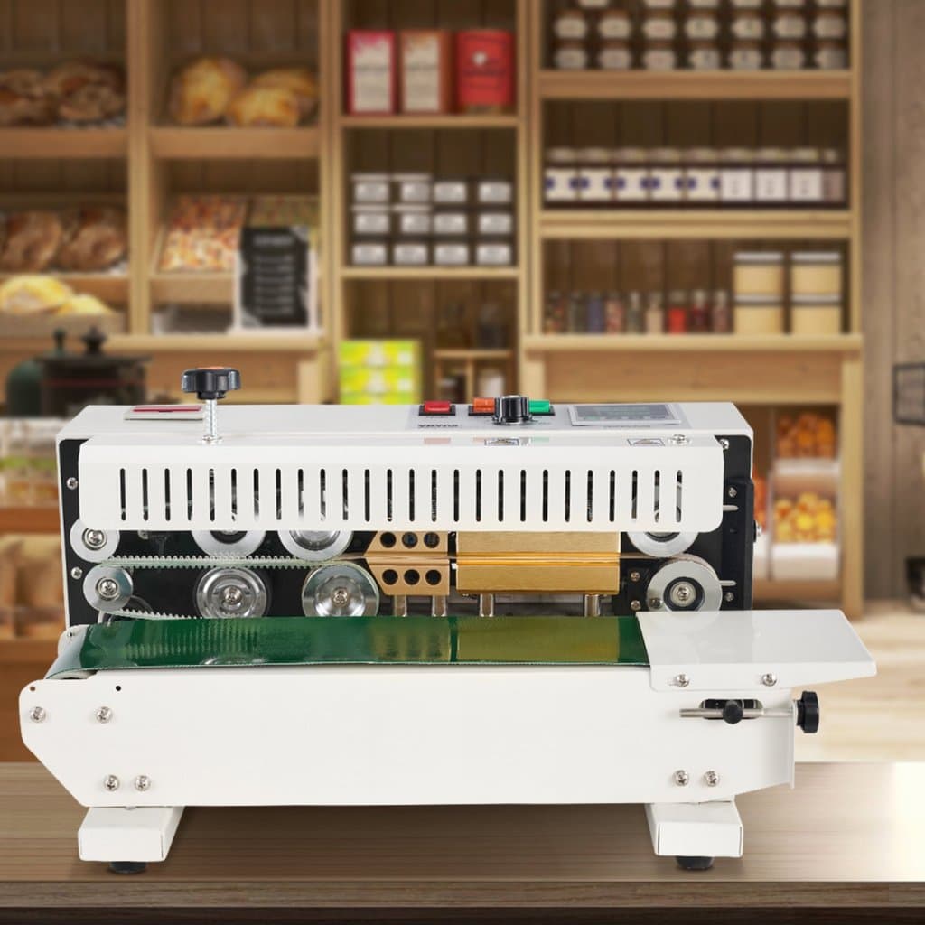 Taśma pakowa ciągła z taśmą pakową poziomą, funkcją liczenia