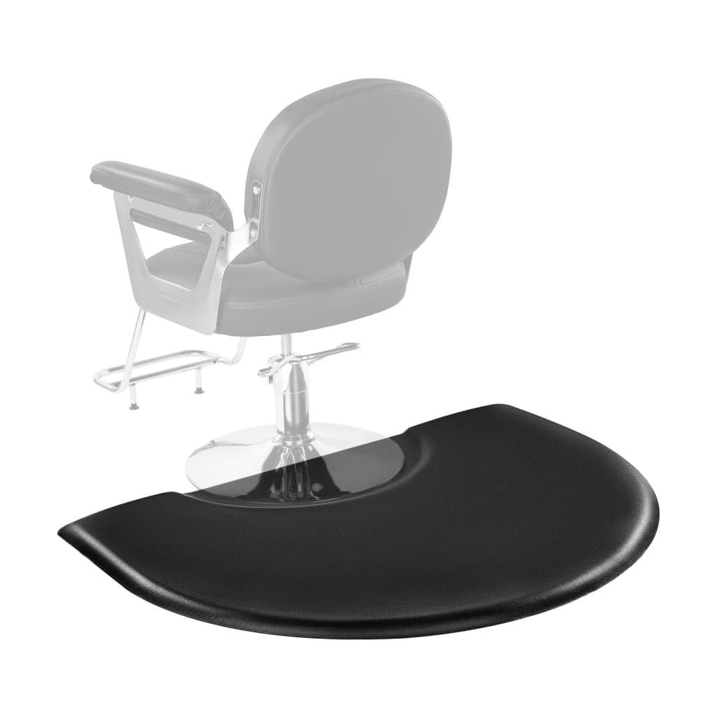 Mata fryzjerska 1220 x 930 mm, półokrągła mata fryzjerska, grubość 25 mm