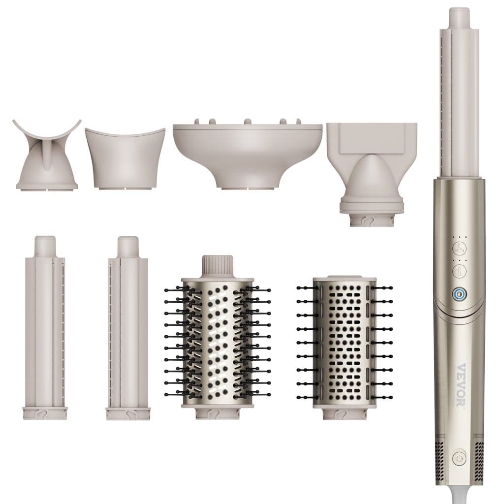 Zestaw lokówek 8 w 1, lokówka ceramiczna 1,25 cala, do wszystkich rodzajów włosów