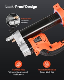 Smarownica akumulatorowa 8000 PSI 20 V Smarownica elektryczna (tylko narzędzie) - miniatura 8