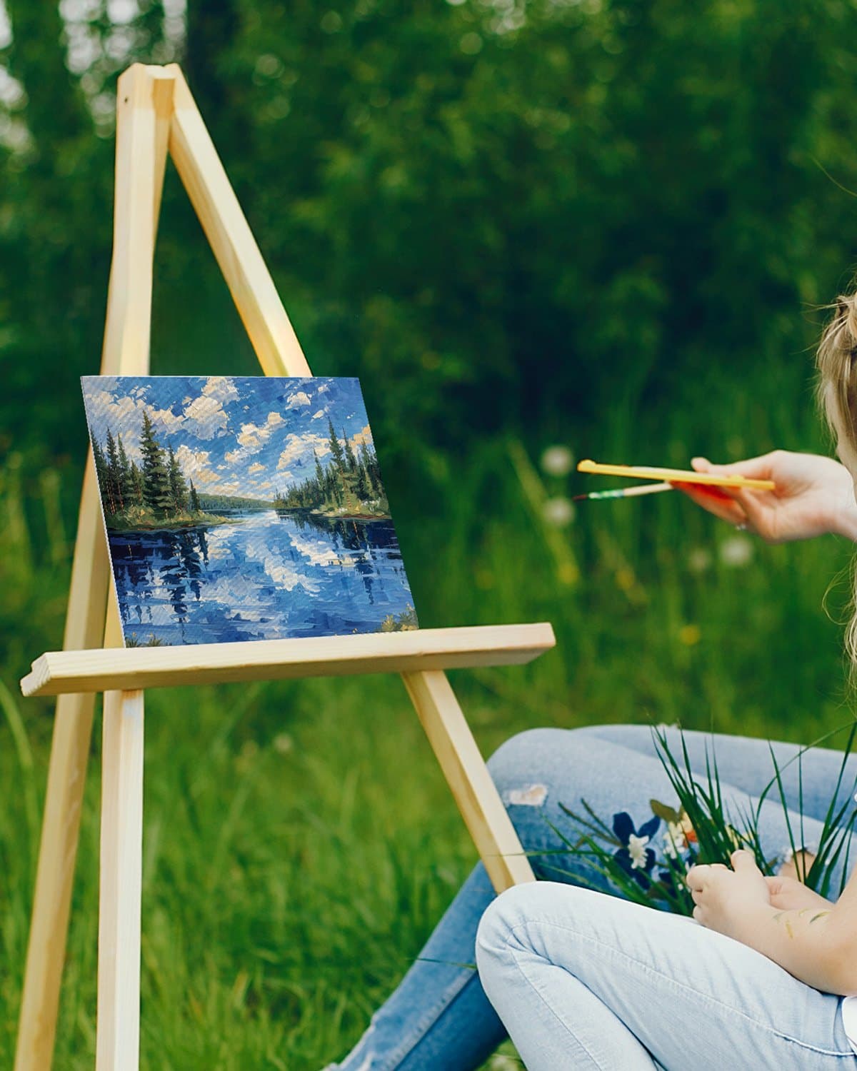 Płótna malarskie, 48 szt., 11 x 14 cali, czyste płótna malarskie