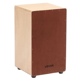 Duży bęben typu cajon z drewna brzozowego, instrument perkusyjny z werblami - miniatura 12