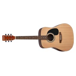 Gitara akustyczna typu dreadnought 41 cali / 1041,4 mm Naturalny zestaw dla początkujących, pokrowiec dla dorosłych - miniatura 3