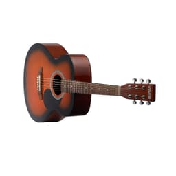 Gitara akustyczna typu dreadnought, 40 cali / 1016 mm, zestaw dla początkujących, pokrowiec, dorosły, Sunburst - miniatura 4