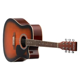 104,4 mm (41 cali) Cutway Acoustic Guitar Beginner Bundle Gig Bag dla dorosłych Sunburst - miniatura 4
