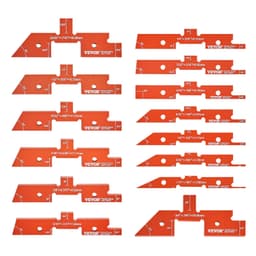 Pręty montażowe do stołu frezarskiego, 14 szt., precyzyjne aluminiowe bloki montażowe, wskaźnik wysokości - miniatura 12