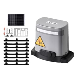 Otwieracz bramy solarnej 280 W, 1799 funtów, elektryczny otwieracz bramy, szyna zębata, 2 piloty - miniatura 12
