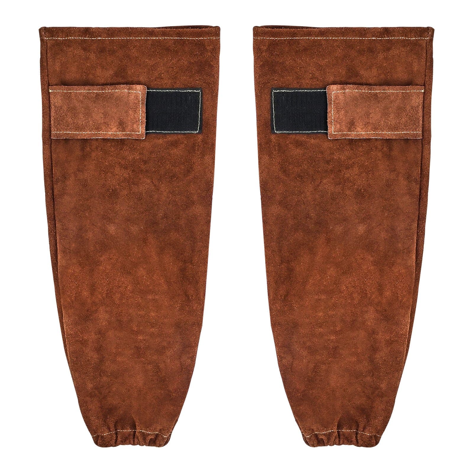 Skórzane rękawy spawalnicze Wytrzymałe, ognioodporne rękawy robocze ze skóry bydlęcej