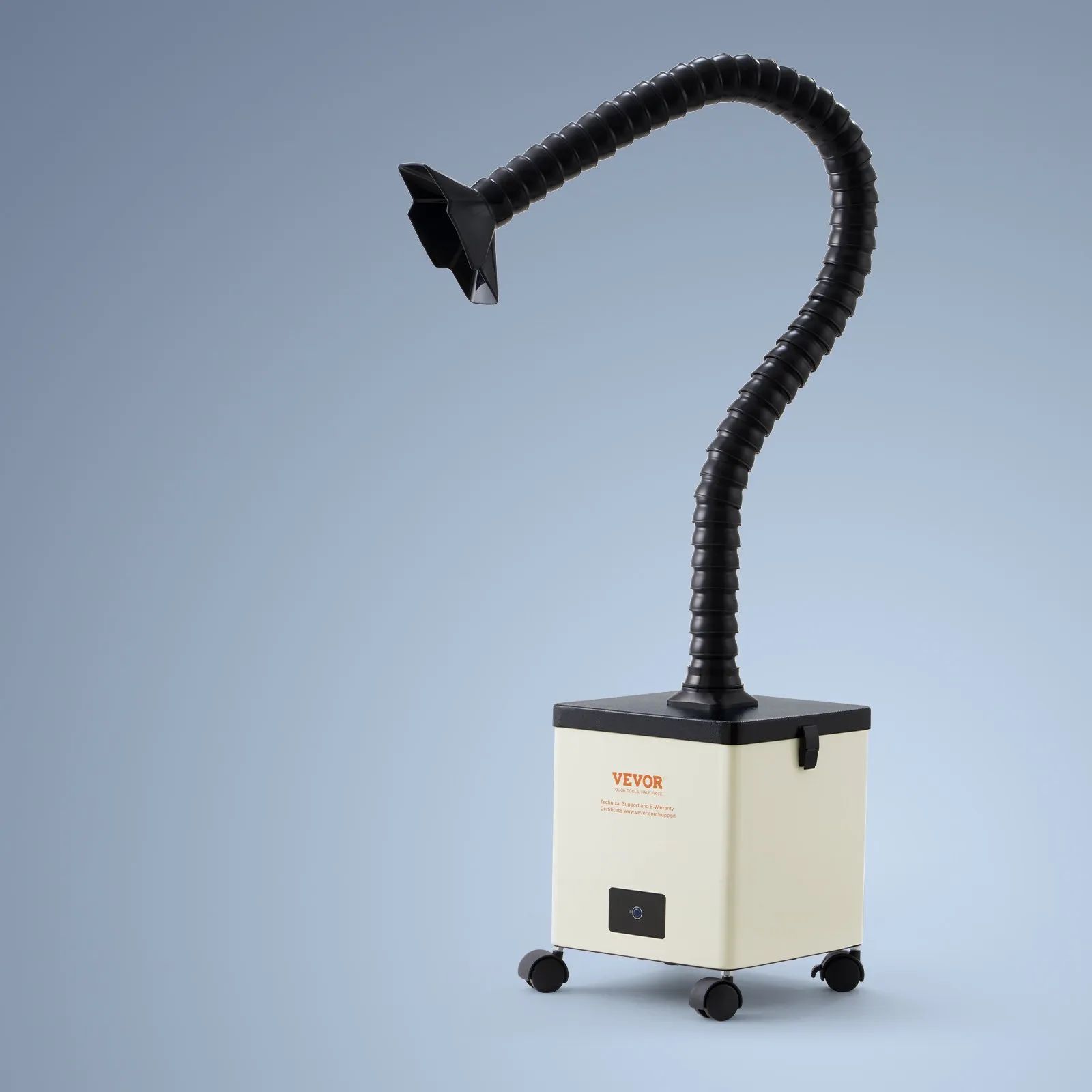 Odciąg dymu lutowniczego 100 W, filtry 3-stopniowe, 240 m³/h, silne ssanie