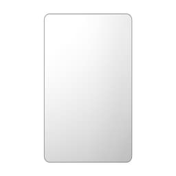 Szafka na leki, 16 x 24 cale, szafka na leki do łazienki z lustrem, aluminiowa rama szafki wiszącej do łazienki, 2-warstwowe regulowane półki, montaż wpuszczany i naścienny - miniatura 3