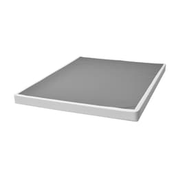 Rama łóżka typu box spring, rozmiar queen size, z tkaniną nadającą się do prania, wytrzymała metalowa rama do łóżka queen size, podstawa materaca 4 cale, maksymalna nośność 3500 funtów, łatwy montaż, 79,1 dł. x 59,4 szer. x 4 wys. - miniatura 3