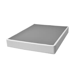Rama łóżka typu box spring, rozmiar queen size, z tkaniną nadającą się do prania, wytrzymała metalowa rama do łóżka queen size, podstawa materaca 9 cali, maksymalna nośność 3500 funtów, łatwy montaż, 79,1 dł. x 59,6 szer. x 9,1 wys. w calach - miniatura 3