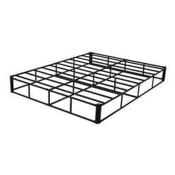 Rama łóżka typu box spring, rozmiar queen size, z tkaniną nadającą się do prania, wytrzymała metalowa rama do łóżka queen size, podstawa materaca 9 cali, maksymalna nośność 3500 funtów, łatwy montaż, 79,1 dł. x 59,6 szer. x 9,1 wys. w calach - miniatura 4