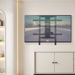 Uchwyt ścienny do telewizora z napędem silnikowym, uchwyt do telewizorów o przekątnej od 32 do 65 cali, elektrycznie regulowany uchwyt sufitowy do telewizora, uchwyt do telewizora z odchylanym silnikiem, maks. VESA 24 x 24 cale, pasuje do telewizorów o wadze do 88 funtów - miniatura 1