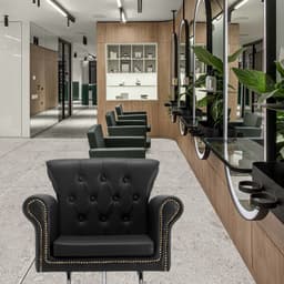 Fotel fryzjerski, fotel fryzjerski dla stylisty fryzur, fotel do stylizacji z wytrzymałą pompą hydrauliczną, obrotowy fotel fryzjerski 360° z podnóżkiem do szamponu Beauty Spa, maksymalne obciążenie 330 funtów, czarny - miniatura 1