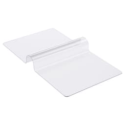 Plastikowy pokrowiec na stół, 14 x 24 cale, grubość 1,5 mm, przezroczysty ochraniacz stołu, prostokątna mata na biurko z PVC, wodoodporna i łatwa w czyszczeniu podkładka na biurko, do biura, komody, stołu jadalnego, szafki nocnej - miniatura 3