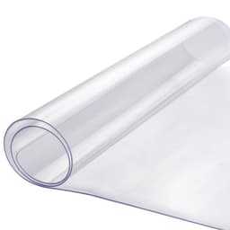 Plastikowy pokrowiec na stół, 14 x 24 cale, grubość 1,5 mm, przezroczysty ochraniacz stołu, prostokątna mata na biurko z PVC, wodoodporna i łatwa w czyszczeniu podkładka na biurko, do biura, komody, stołu jadalnego, szafki nocnej - miniatura 5