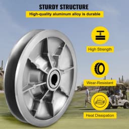 Sprzęgło o wysokim momencie obrotowym do wózka golfowego Club Car DS i Precedent od 1997 do nowszych modeli wózków golfowych Club Car 4-suwowych z silnikiem benzynowym, kolor srebrny - miniatura 8