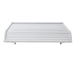 Markiza aluminiowa 40 x 42 cale, trwała markiza okienna, daszek drzwiowy, lekka i stabilna aluminiowa markiza zewnętrzna, ochrona przed deszczem, śniegiem i słońcem do okien wejściowych, tarasów i ganków - miniatura 12
