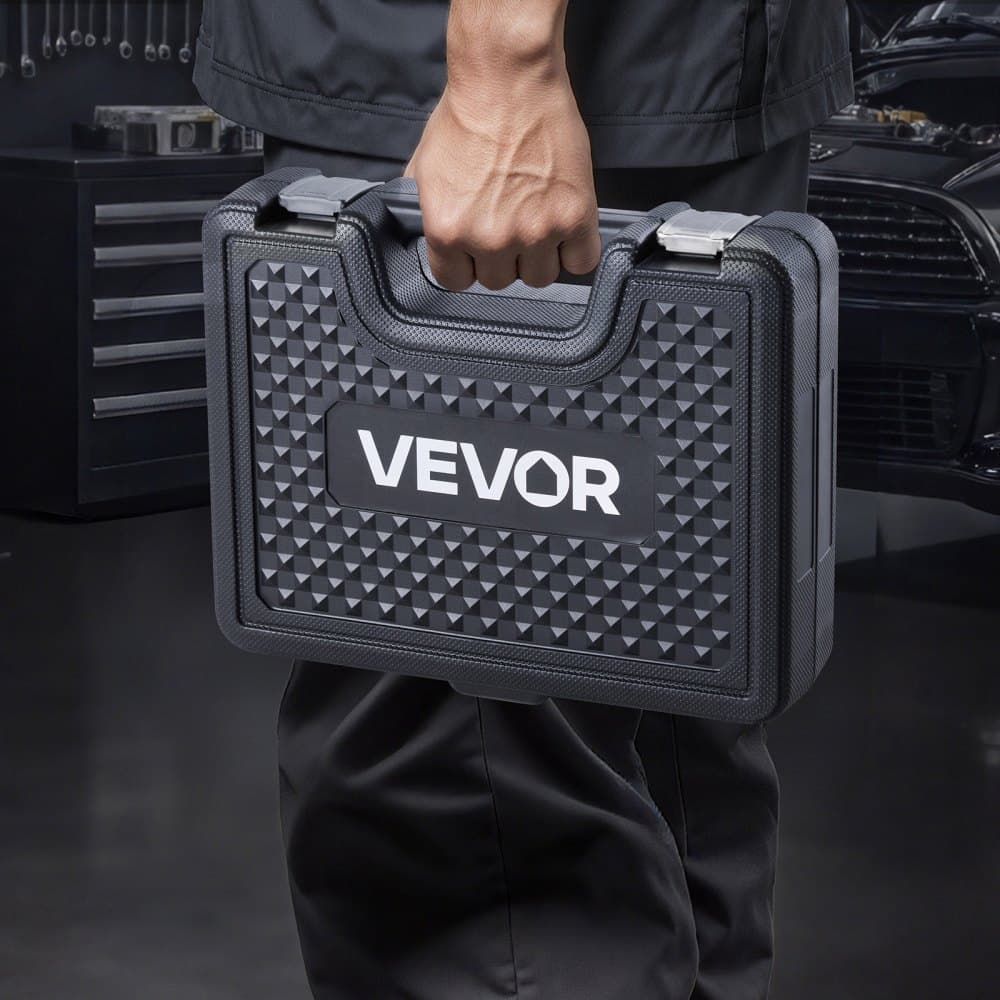 Zestaw do wciskania łożysk, 25 szt., zestaw narzędzi do wciskania pierścieni łożyskowych i uszczelnień z tulejami i kluczami, zestaw narzędzi do wciskania tulei, wytrzymały zestaw narzędzi do demontażu i montażu uszczelnień ze stopu aluminium z walizką do przechowywania