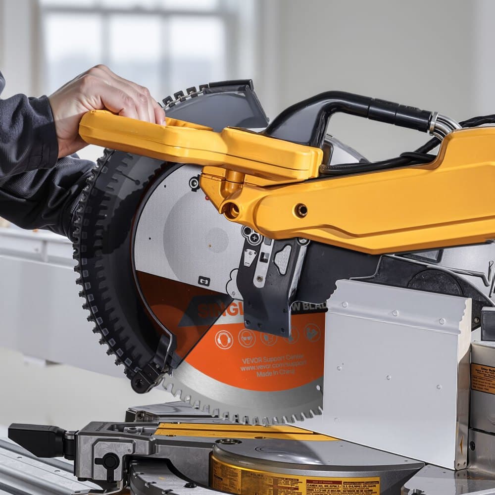 Tarcza tnąca do piły tarczowej, średnica 305 mm, 100 ostrych zębów ze stopu, trzpień 25,4 mm, wykończenie precyzyjne, aluminiowa tarcza tnąca do piły tarczowej, z otworami wentylacyjnymi redukującymi hałas, do cięcia stali i metalu